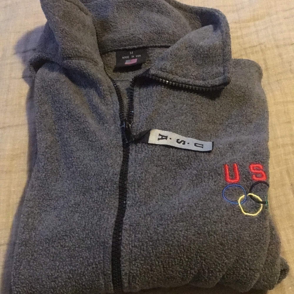 USA OLYMPICS FLEECE JACKET - Picture 2 of 4